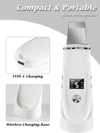 4-in-1 Ultrasonic Facial Skin Scrubber and Pore Cleaner