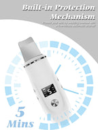 4-in-1 Ultrasonic Facial Skin Scrubber and Pore Cleaner