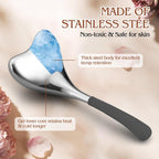 2-in-1 Stainless Steel Cooling Facial Ice Globes for Skin Tightening