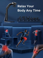 Dual-Head Handheld Percussion Muscle Massager
