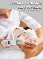 4-in-1 Ultrasonic Facial Skin Scrubber and Pore Cleaner