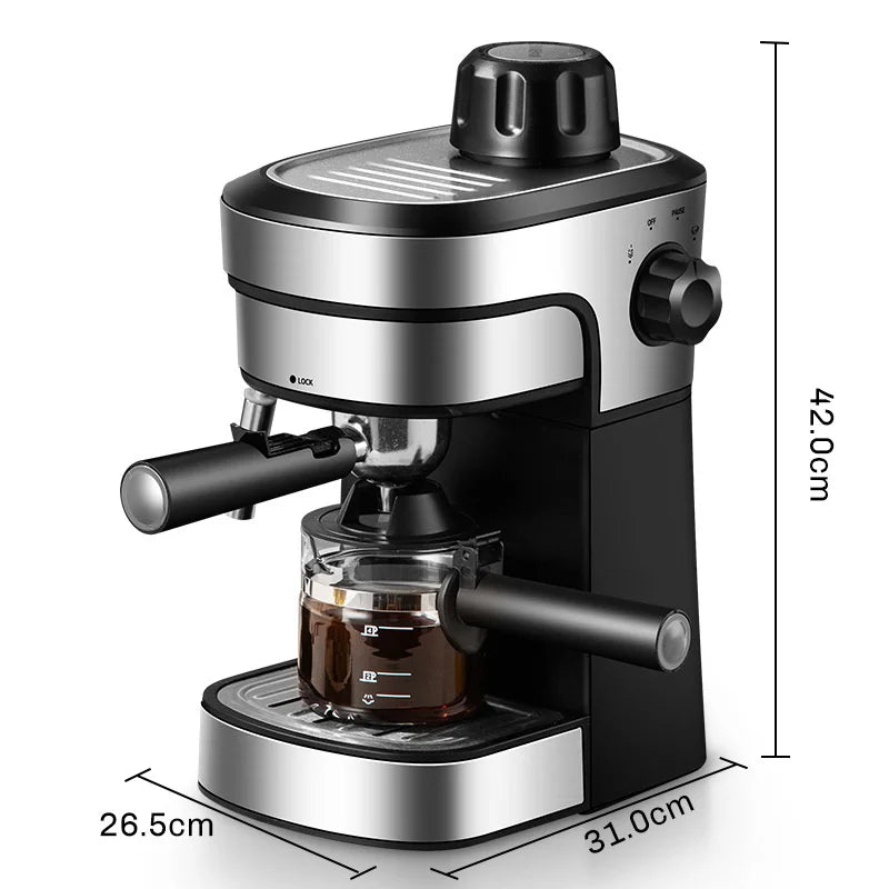 Semi-Automatic Espresso and Cappuccino Coffee Maker