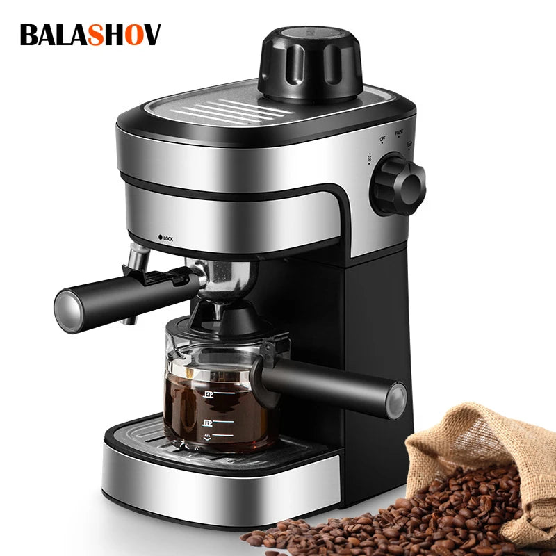 Semi-Automatic Espresso and Cappuccino Coffee Maker - 1