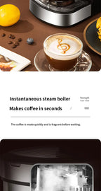 Semi-Automatic Espresso and Cappuccino Coffee Maker