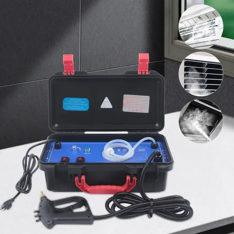 High-Pressure Portable Steam Cleaner for Home and Auto - 6