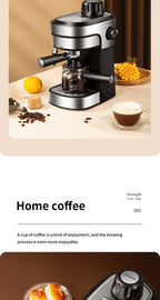 Semi-Automatic Espresso and Cappuccino Coffee Maker