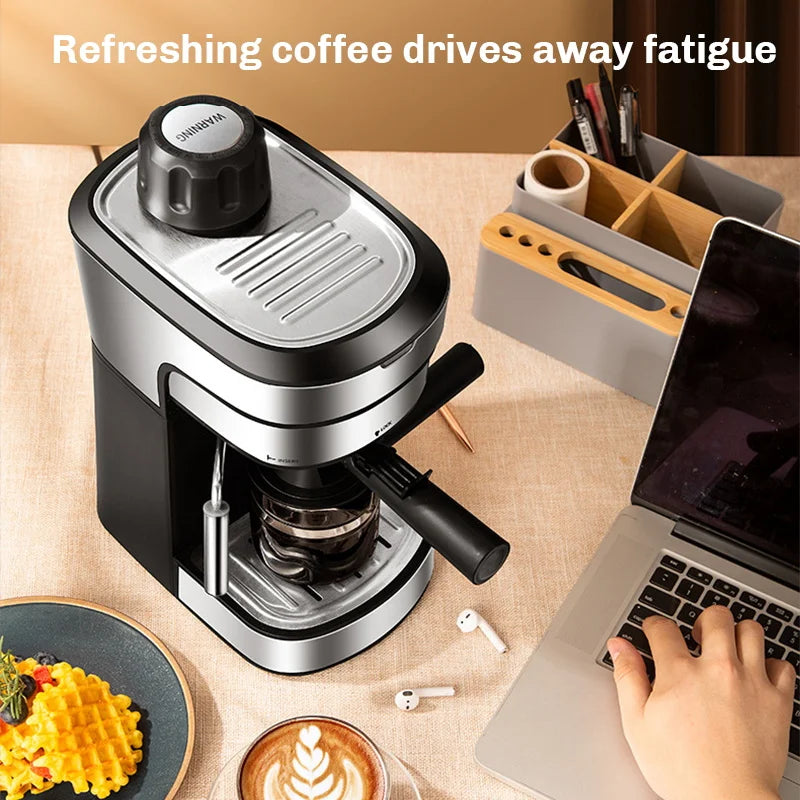 Semi-Automatic Espresso and Cappuccino Coffee Maker