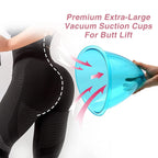 Vacuum Suction Cup Set for Breast and Buttock Enhancement