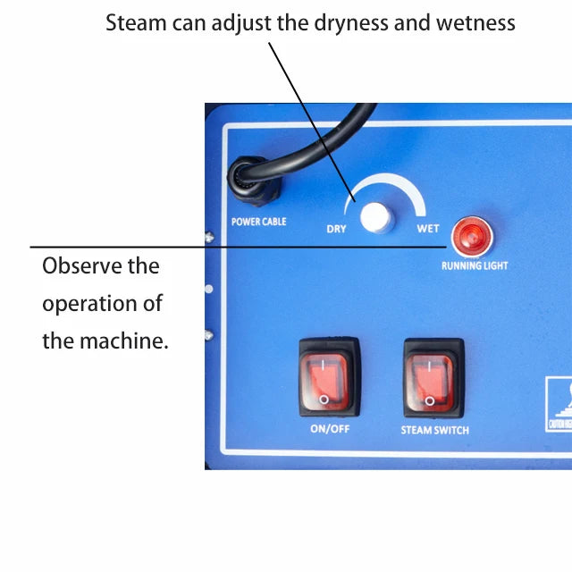 High-Pressure Portable Steam Cleaner for Home and Auto