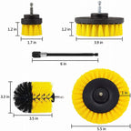Electric Drill Power Scrubber Brush Kit for Deep Cleaning