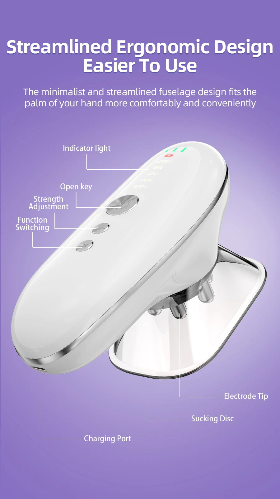 5-in-1 Body Sculpting and Cellulite Reduction Massager - 16