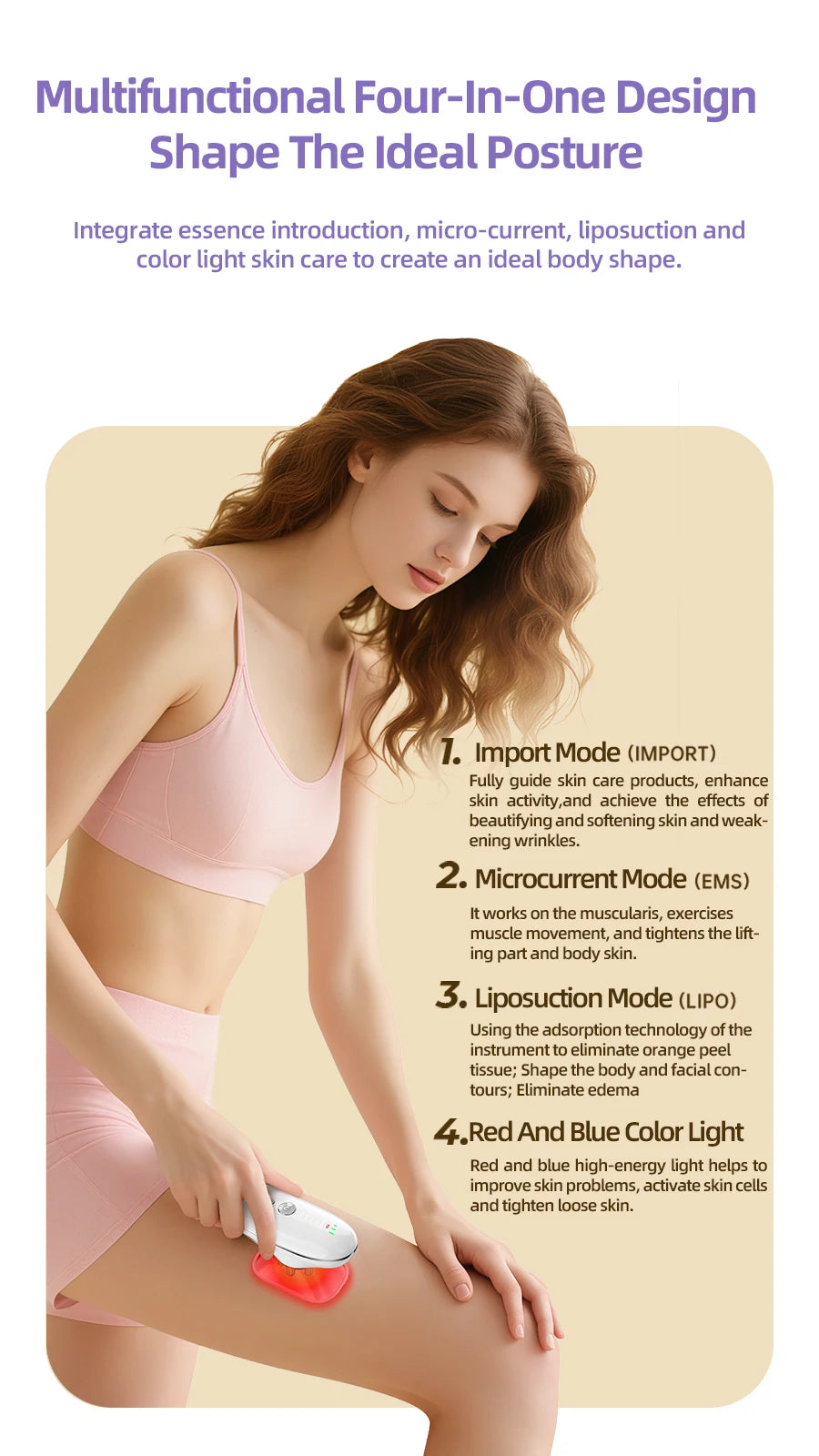 5-in-1 Body Sculpting and Cellulite Reduction Massager