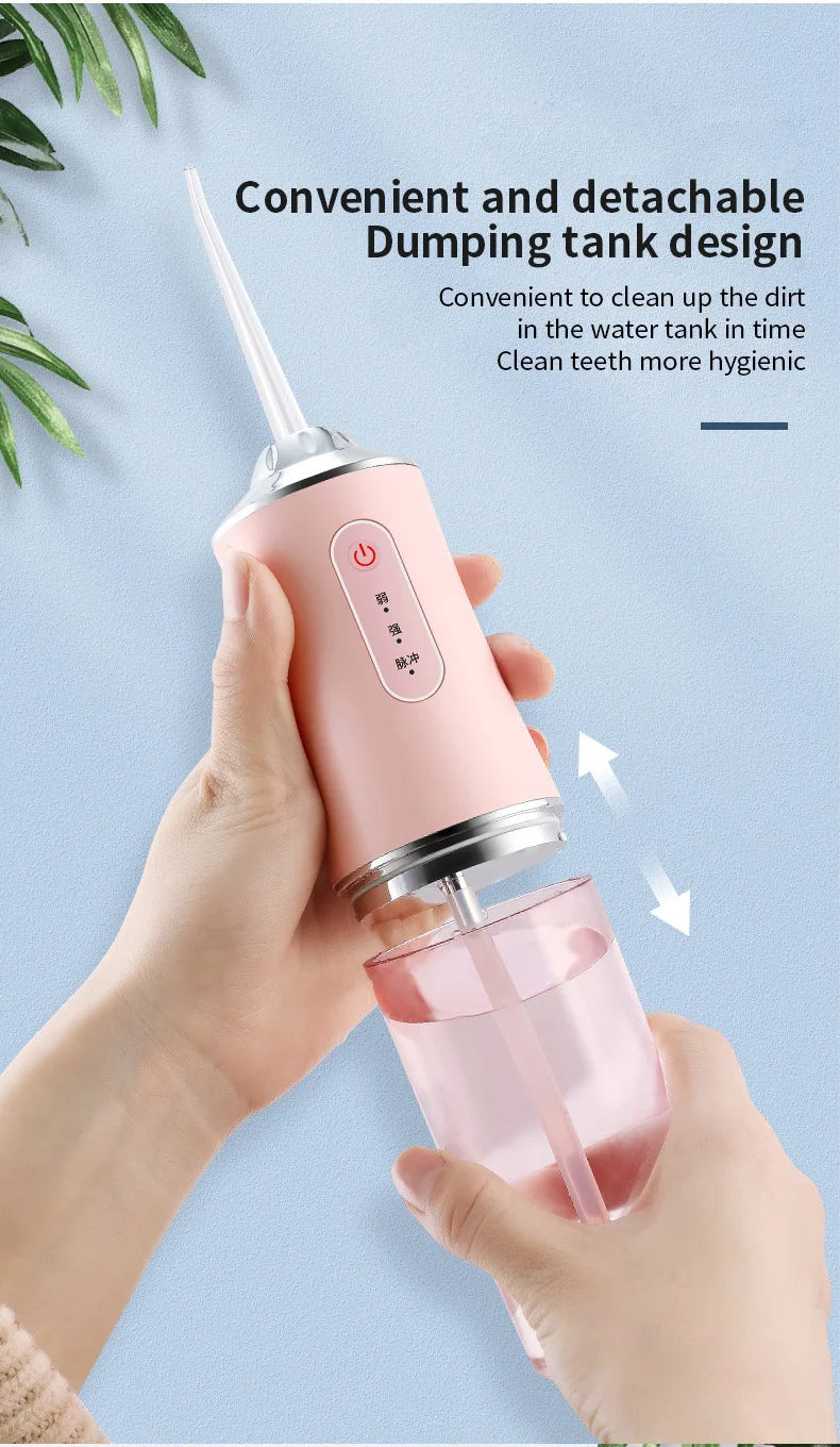 Portable Electric Water Flosser for Teeth Cleaning - 13