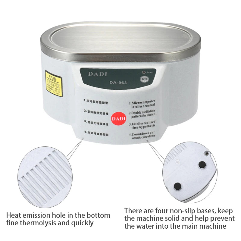 Ultrasonic Professional Jewelry and Eyewear Cleaner