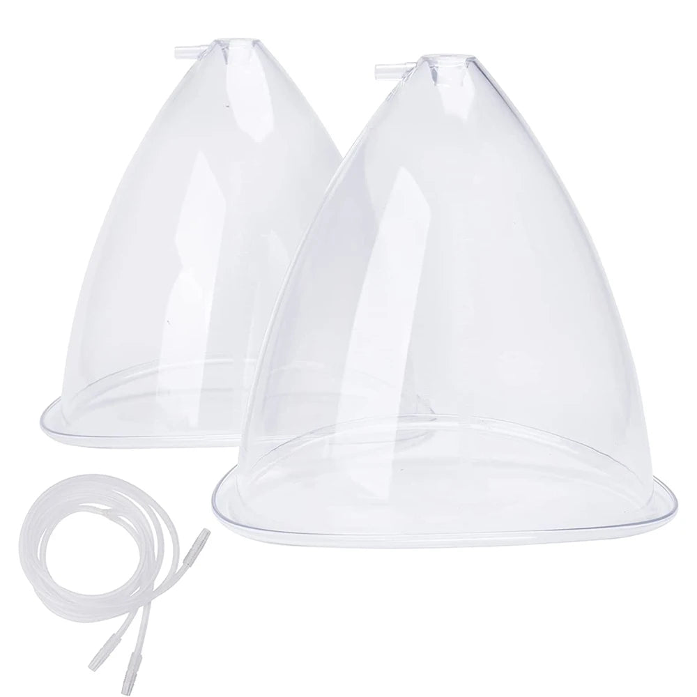 Vacuum Suction Cup Set for Breast and Buttock Enhancement