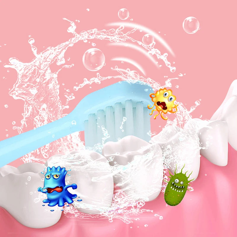 Electric Cartoon Bunny Toothbrush for Kids
