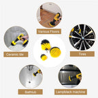 Electric Drill Power Scrubber Brush Kit for Deep Cleaning