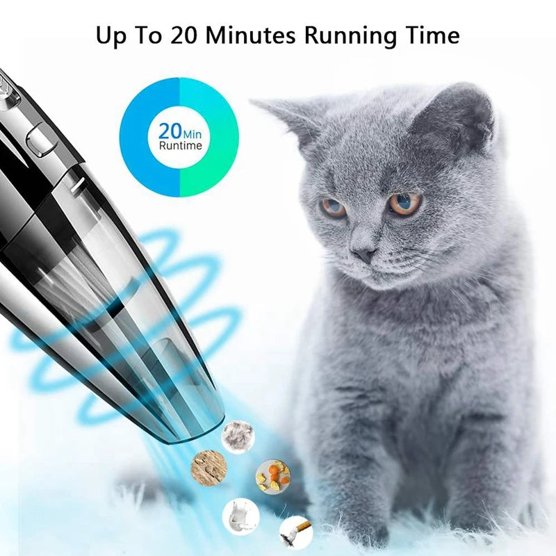 Portable Cordless Handheld Vacuum for Home and Car Cleaning - 14