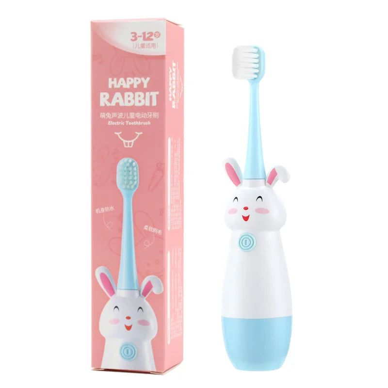 Electric Cartoon Bunny Toothbrush for Kids - 28