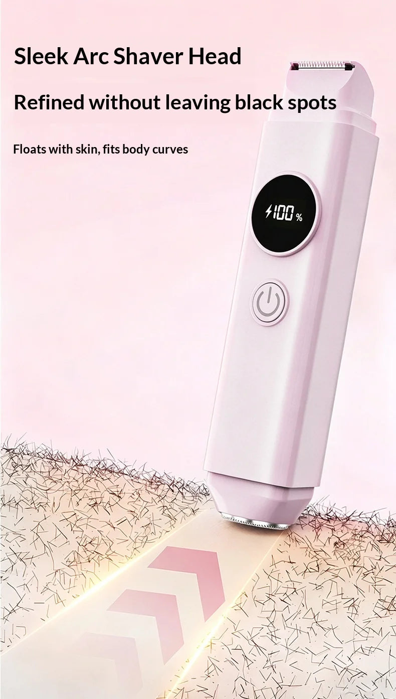 2-in-1 Painless Electric Shaver for Women
