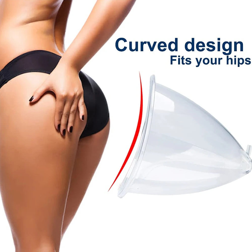 Vacuum Suction Cup Set for Breast and Buttock Enhancement - 16