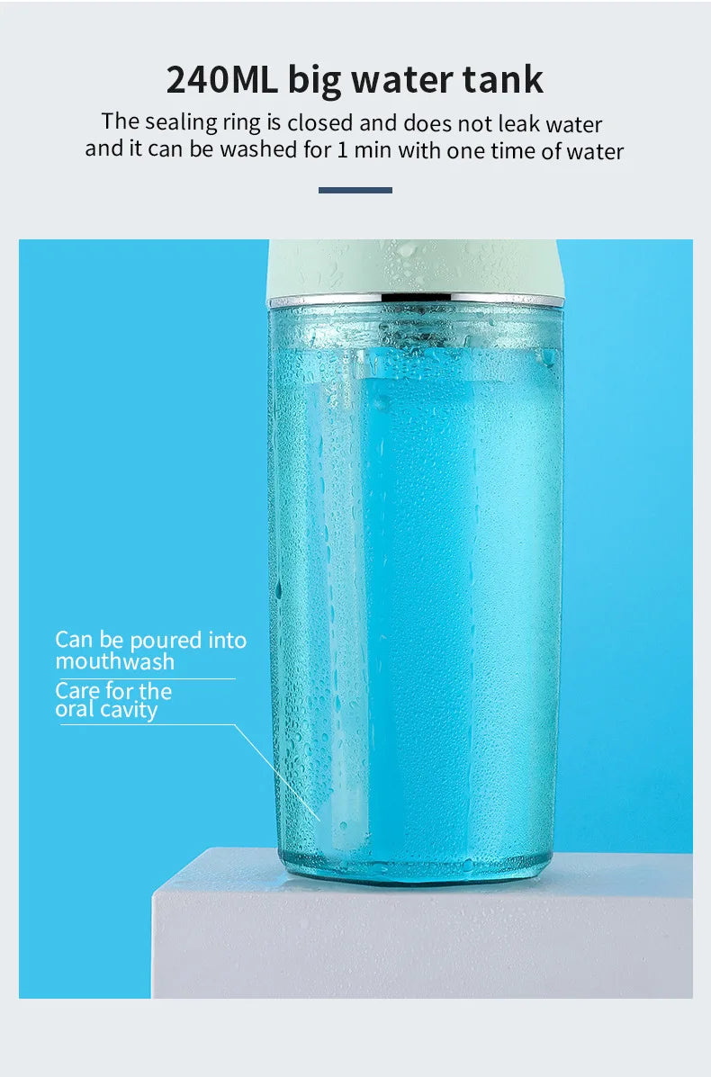 Portable Electric Water Flosser for Teeth Cleaning