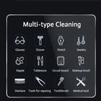 Digital Ultrasonic Cleaner for Jewelry and Eyewear