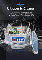 Digital Ultrasonic Cleaner for Jewelry and Eyewear