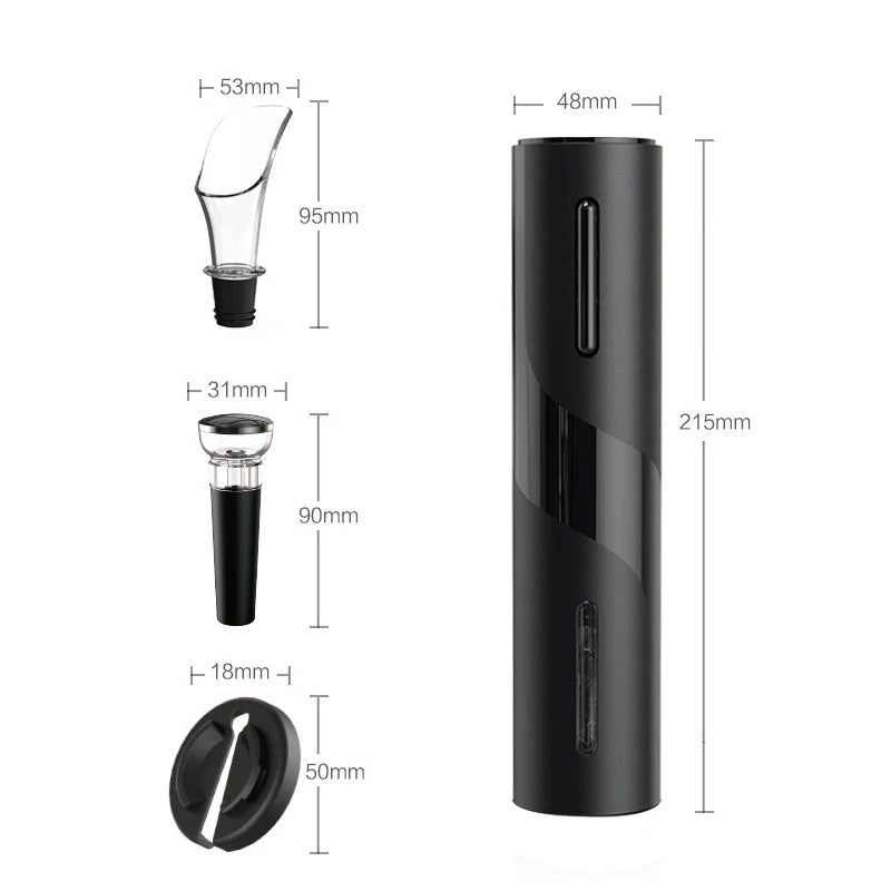 Automatic Electric Wine Opener with Foil Cutter
