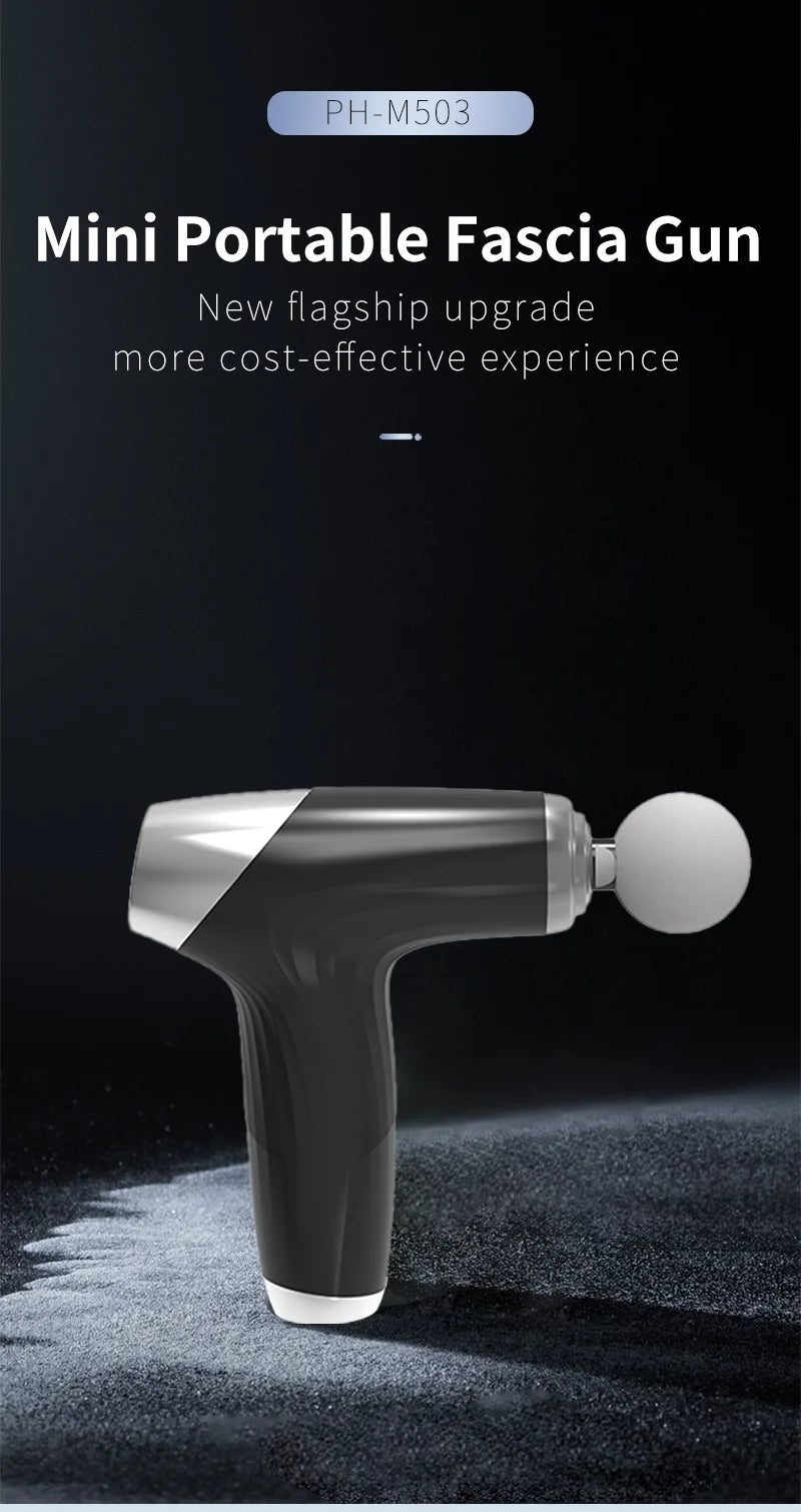 Portable Deep Tissue Percussion Muscle Massage Gun