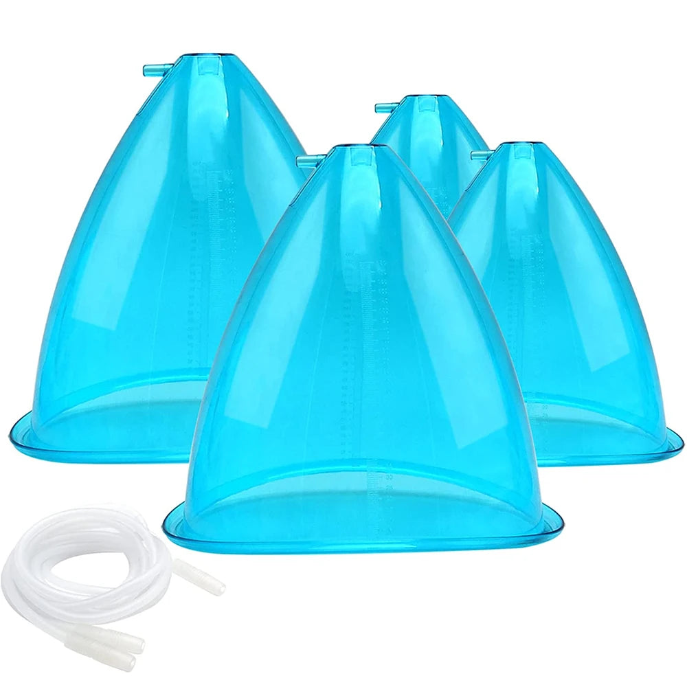 Vacuum Suction Cup Set for Breast and Buttock Enhancement