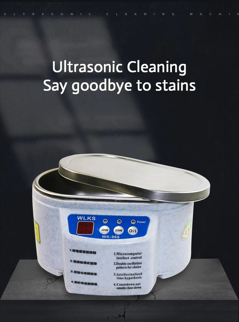 Digital Ultrasonic Cleaner for Jewelry and Eyewear - 11