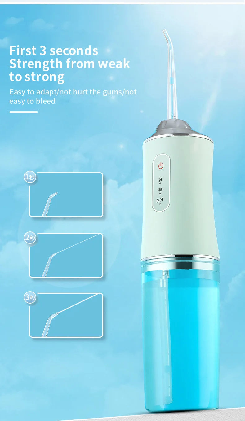 Portable Electric Water Flosser for Teeth Cleaning