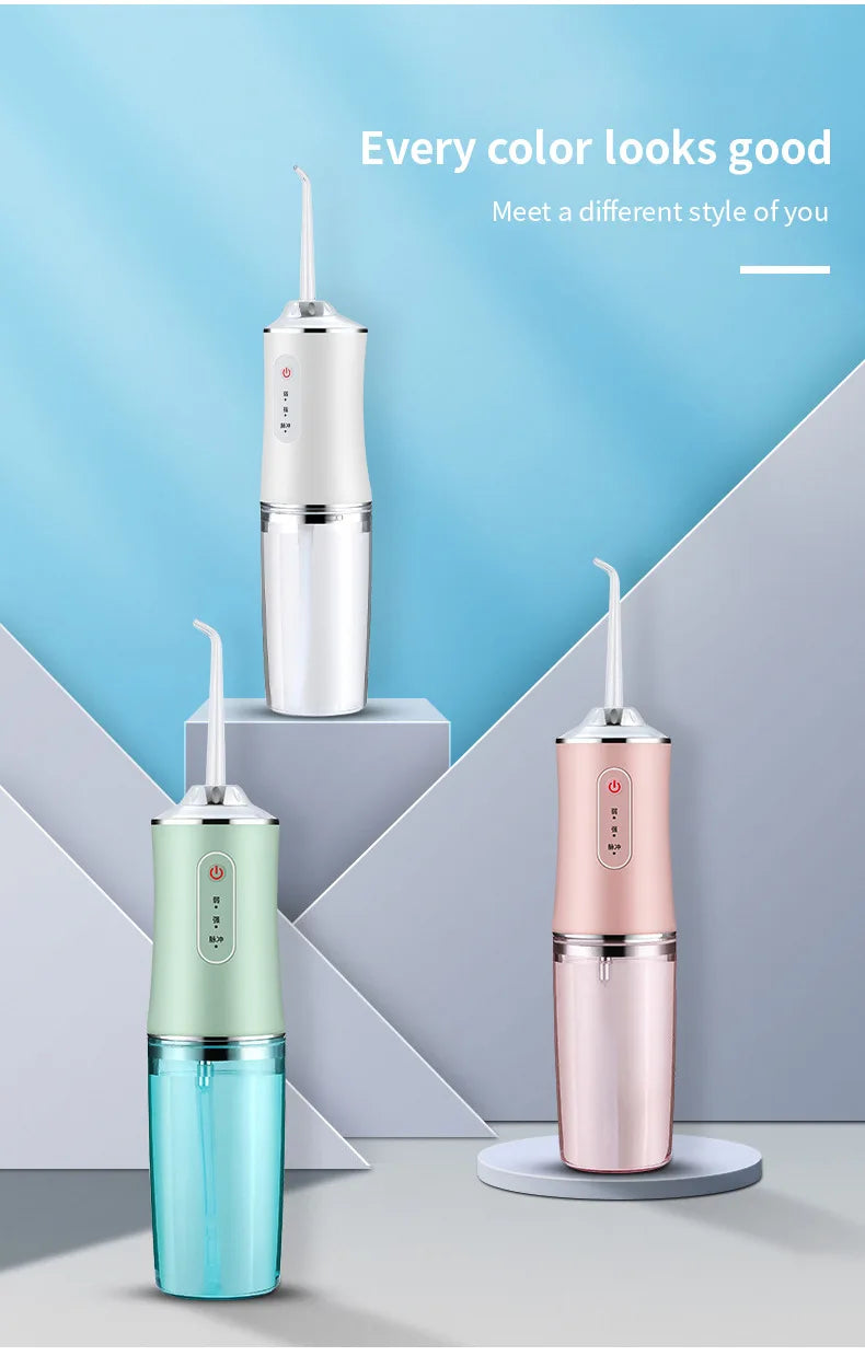 Portable Electric Water Flosser for Teeth Cleaning