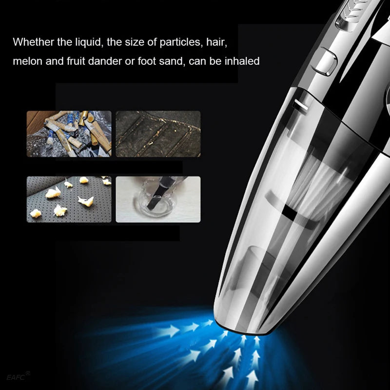 Portable Cordless Handheld Vacuum for Home and Car Cleaning