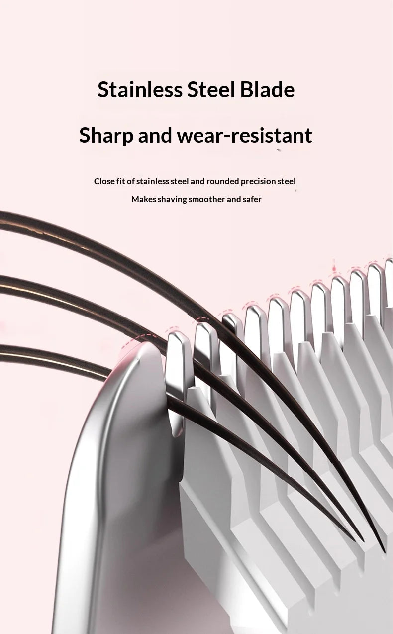 2-in-1 Painless Electric Shaver for Women - 12