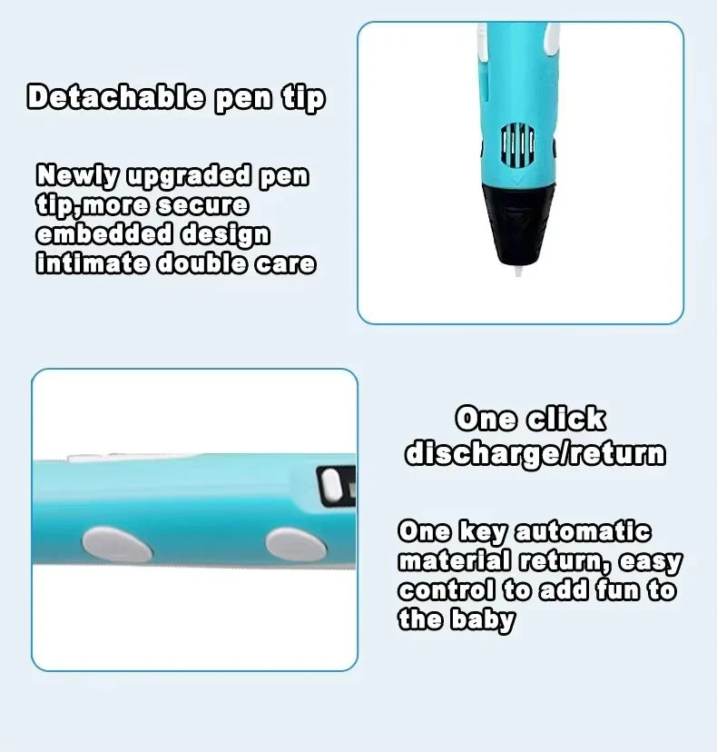 3D Printing Pen for Kids DIY Creative Drawing - 12