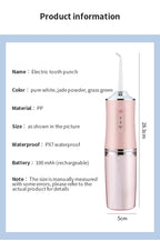 Portable Electric Water Flosser for Teeth Cleaning