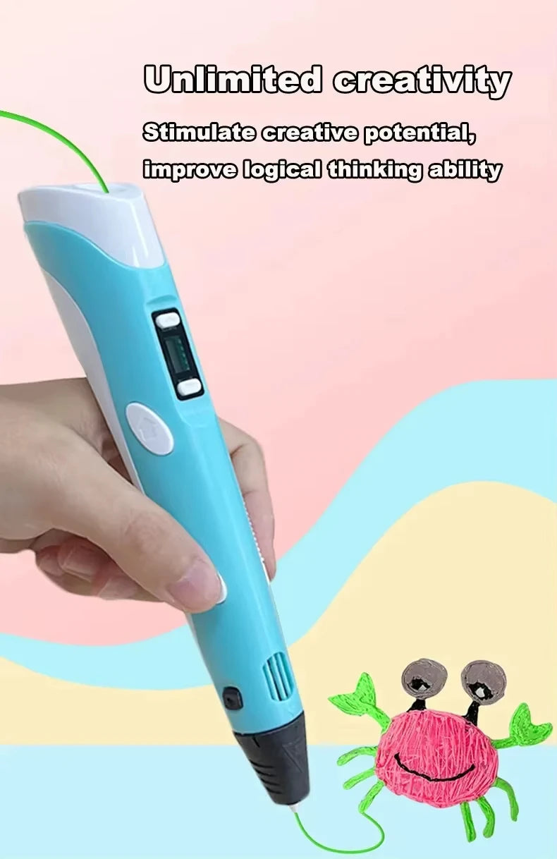 3D Printing Pen for Kids DIY Creative Drawing - 15