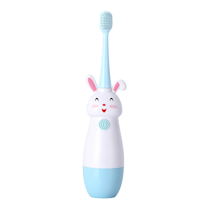 Electric Cartoon Bunny Toothbrush for Kids - 12
