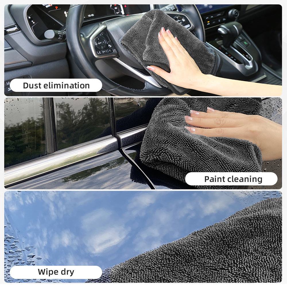 Ultra-Absorbent Microfiber Car Drying Towel