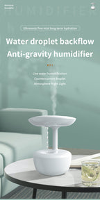 Anti-Gravity LED Water Drop Humidifier