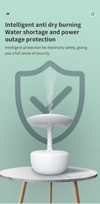Anti-Gravity LED Water Drop Humidifier