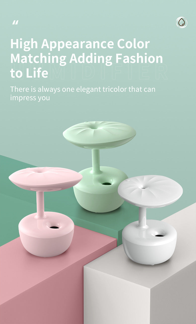 Anti-Gravity LED Water Drop Humidifier
