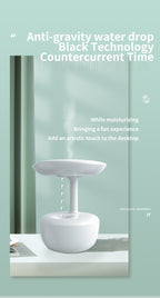 Anti-Gravity LED Water Drop Humidifier