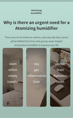 Anti-Gravity LED Water Drop Humidifier