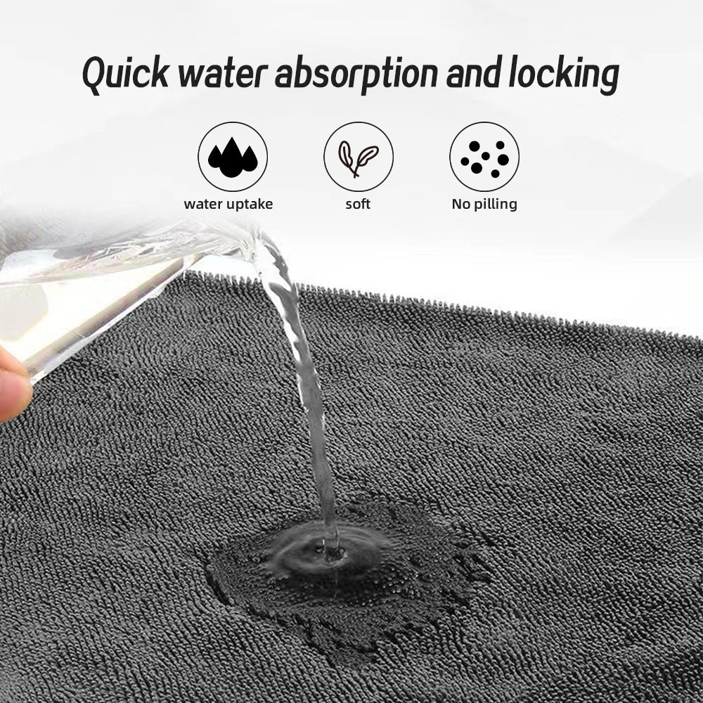 Ultra-Absorbent Microfiber Car Drying Towel