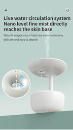 Anti-Gravity LED Water Drop Humidifier