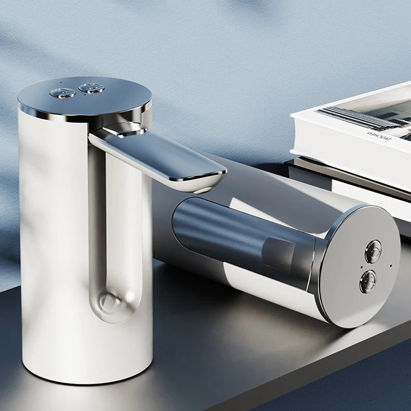 Automatic Folding USB Rechargeable Water Bottle Dispenser Pump