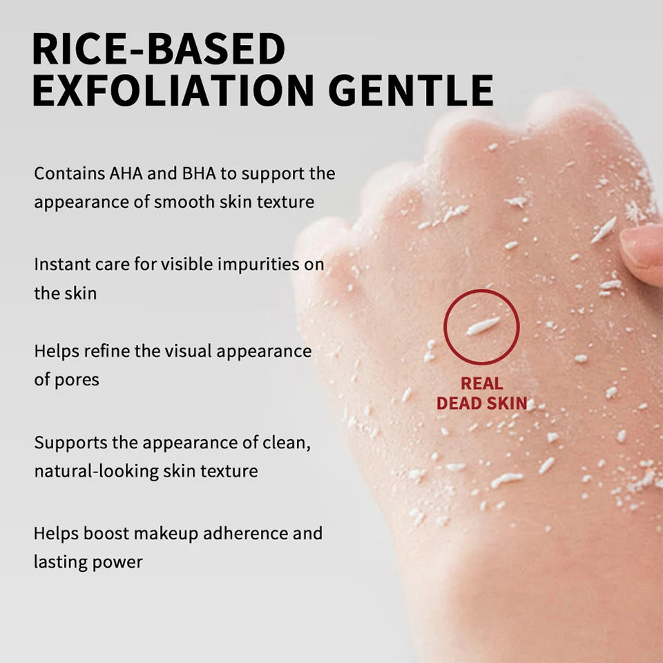 Exfoliating Rice Face Essence for Pore Cleansing and Brightening